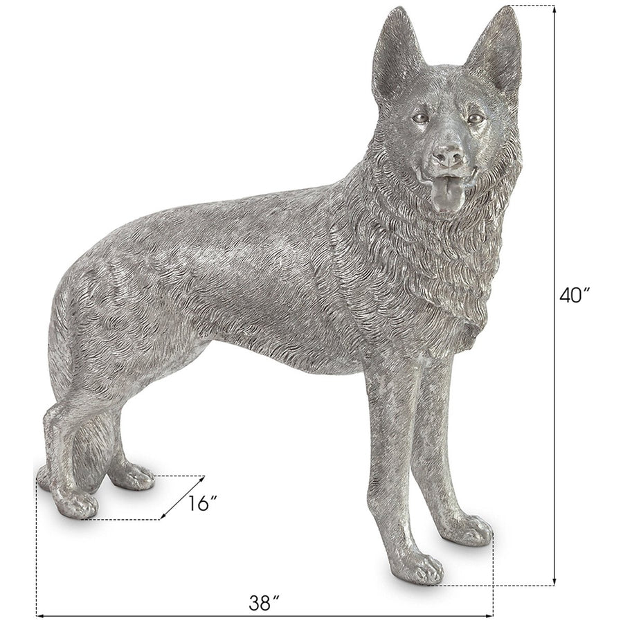 Phillips Collection German Shepherd Dog Sculpture