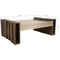 Phillips Collection Barcode Coffee Table