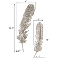 Phillips Collection Feathers Wall Art, 2-Piece Set