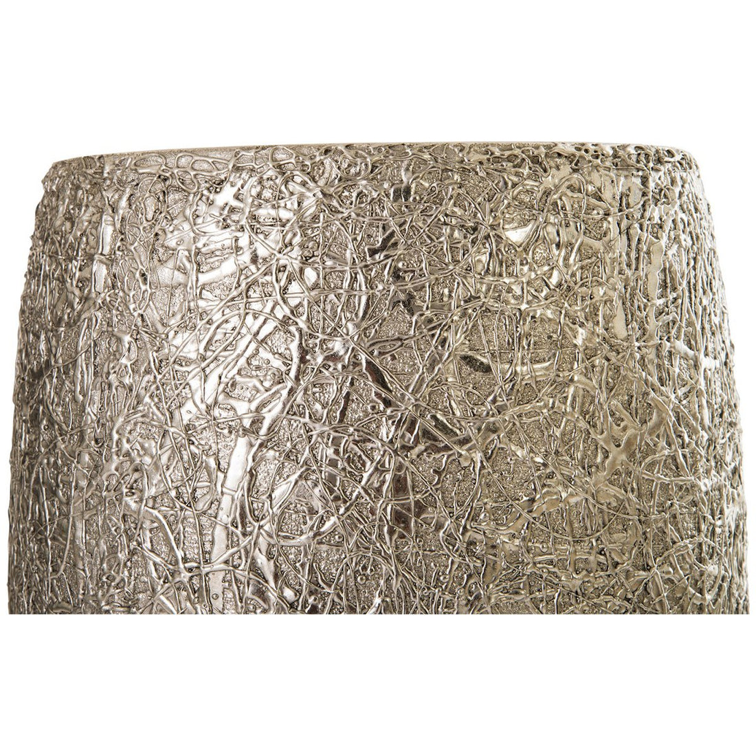 Phillips Collection String Theory Planter, Silver Leaf