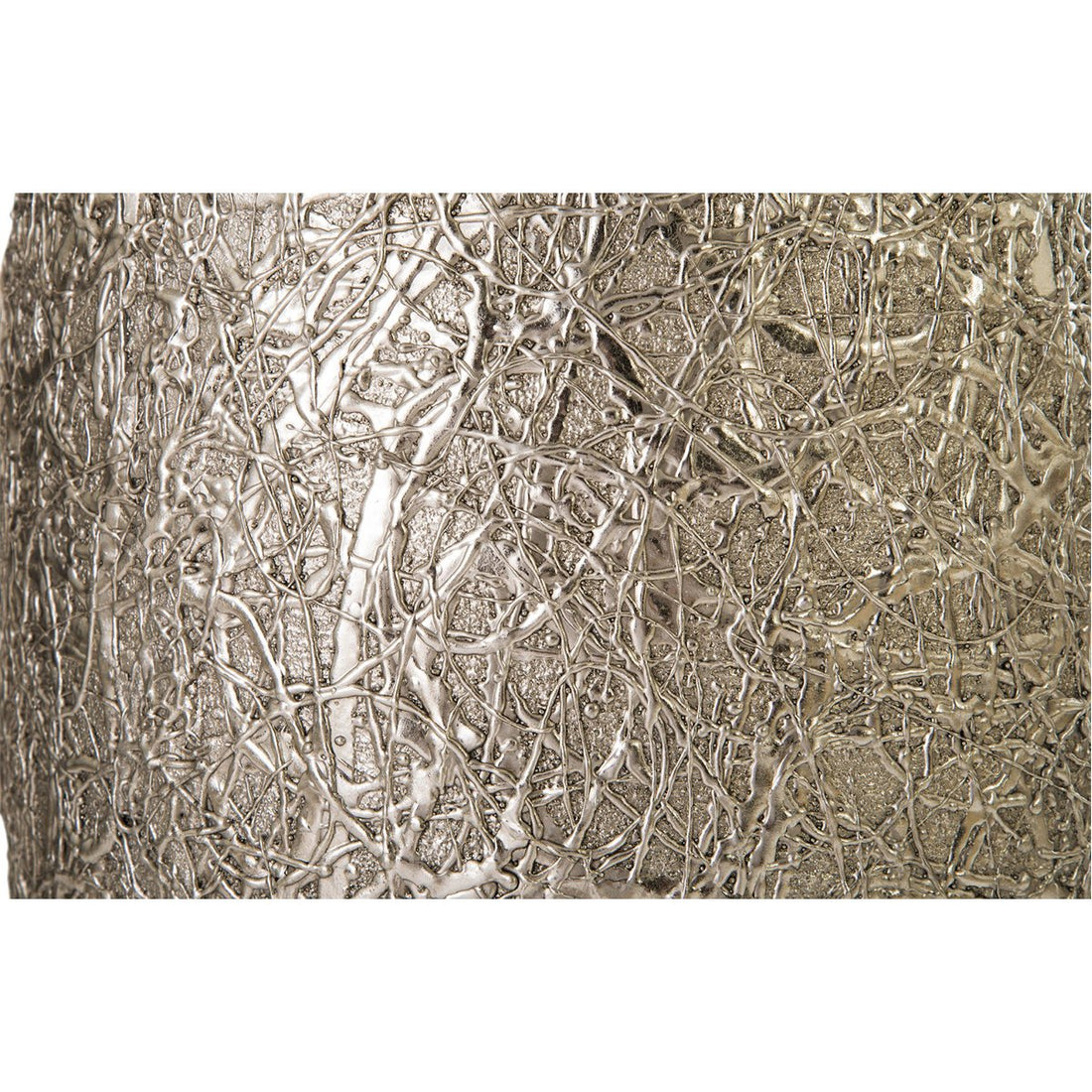 Phillips Collection String Theory Planter, Silver Leaf