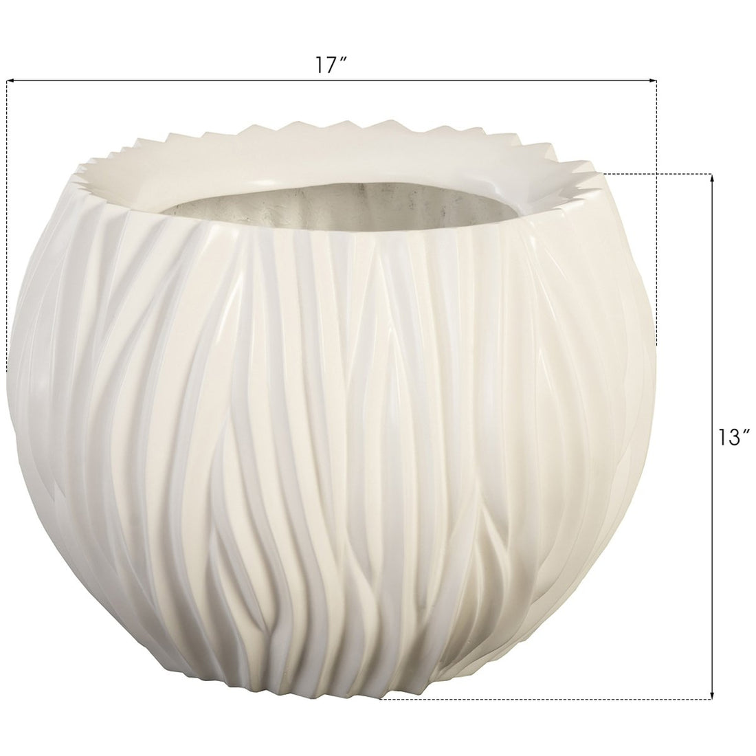 Phillips Collection Alon Round Planter