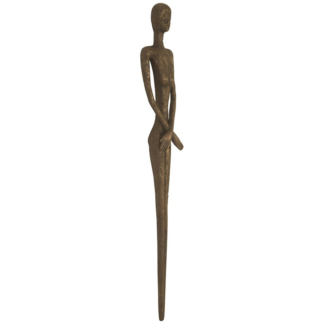 Phillips Collection Lottie Outdoor Wall Sculpture, Bronze