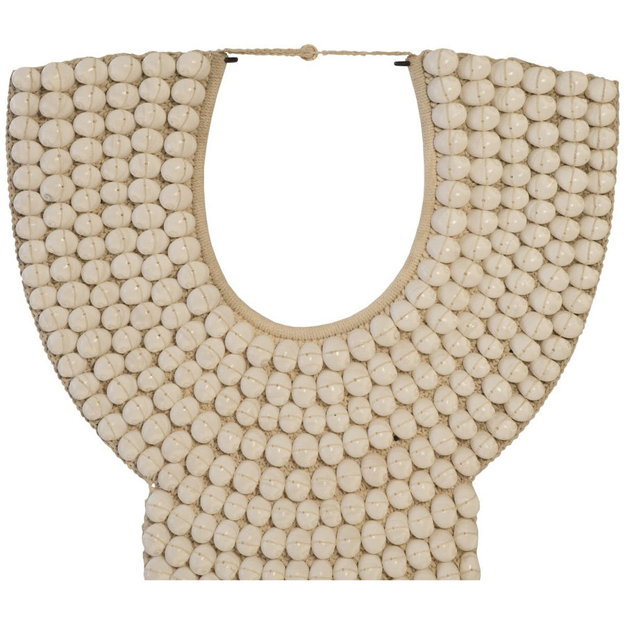 Phillips Collection Shell Necklace Sculpture on Stand