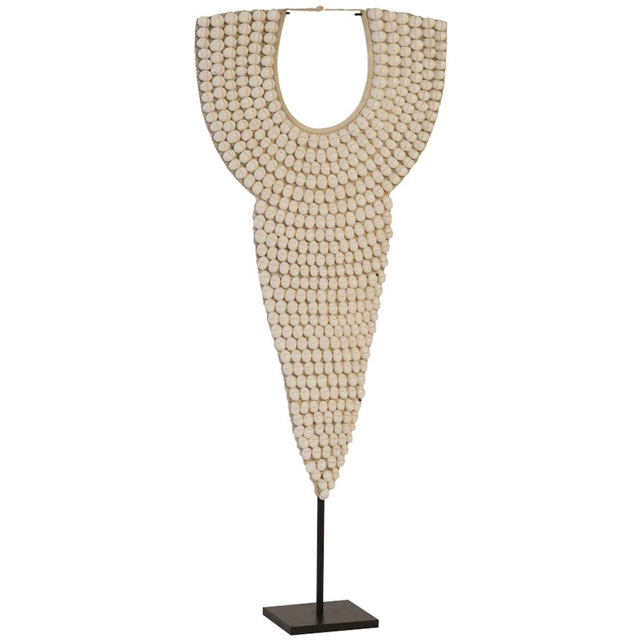 Phillips Collection Shell Necklace Sculpture on Stand