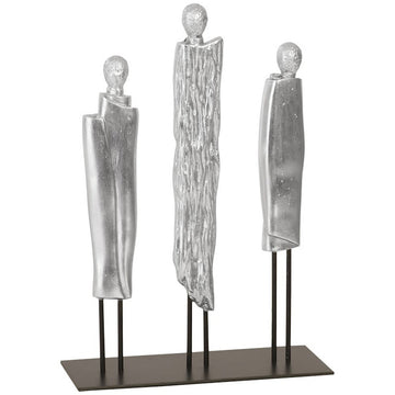 Phillips Collection Robed Monk Trio Sculpture