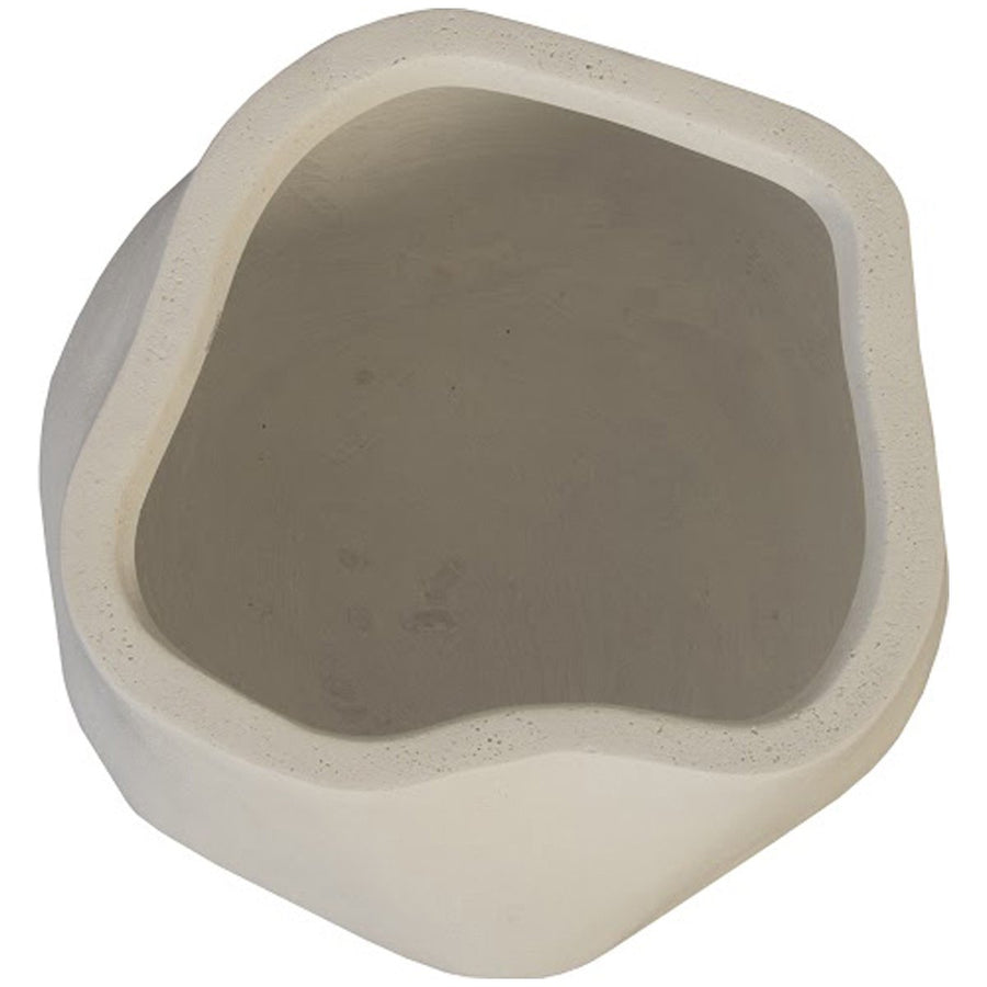 Phillips Collection Claire Tarn Small White Planter