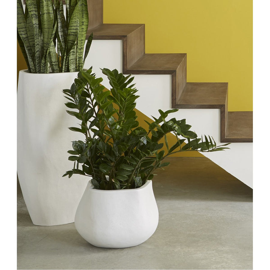 Phillips Collection Claire Tarn Small White Planter