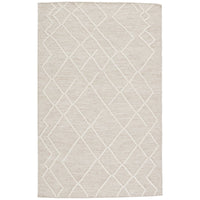 Jaipur Plateau Moab Geometric Trellis Light Gray Ivory PLT01 Rug