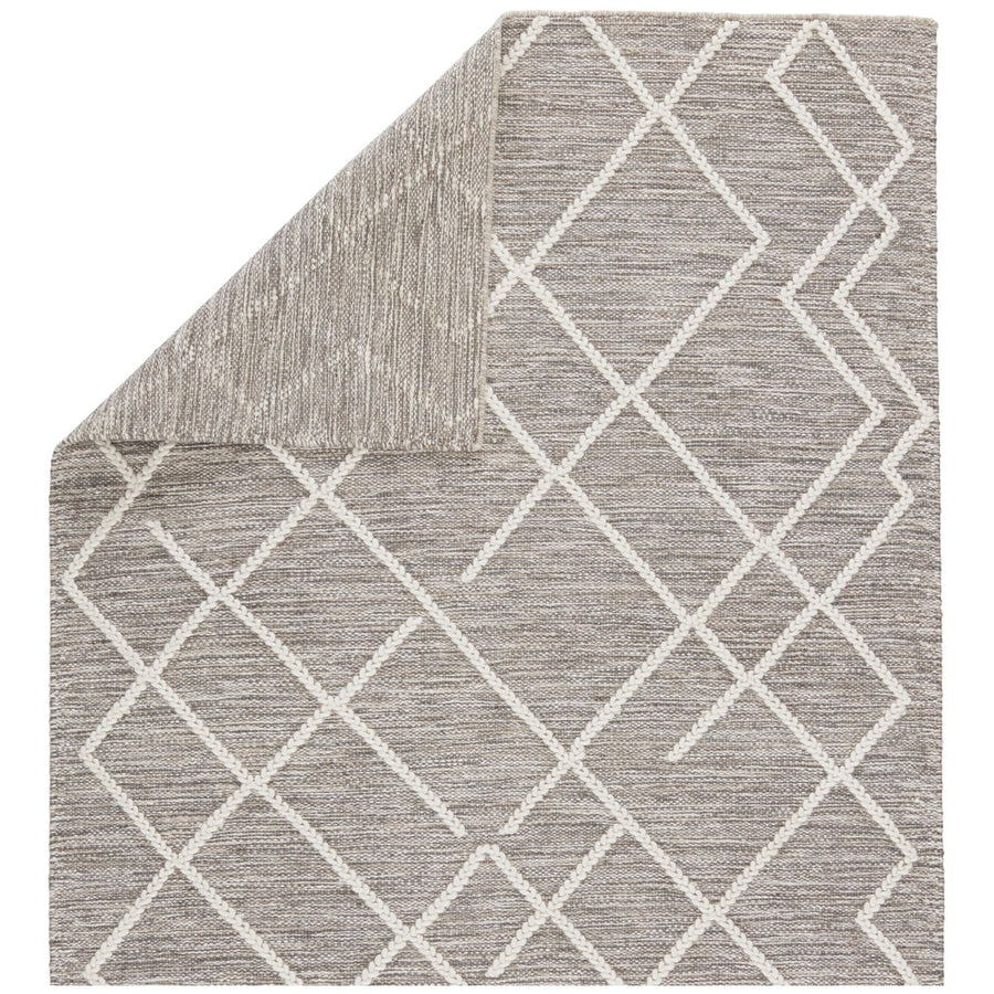 Jaipur Plateau Moab Geometric Trellis Gray Ivory PLT02 Rug