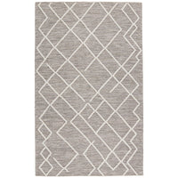 Jaipur Plateau Moab Geometric Trellis Gray Ivory PLT02 Rug