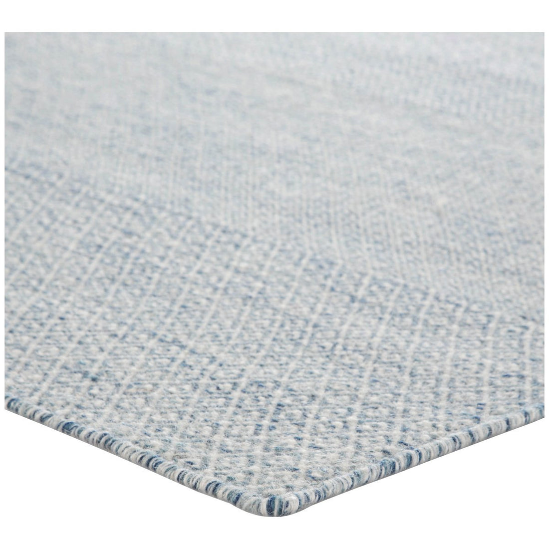 Jaipur Poise Glace Geometric Trellis Light Blue Ivory POE05 Rug