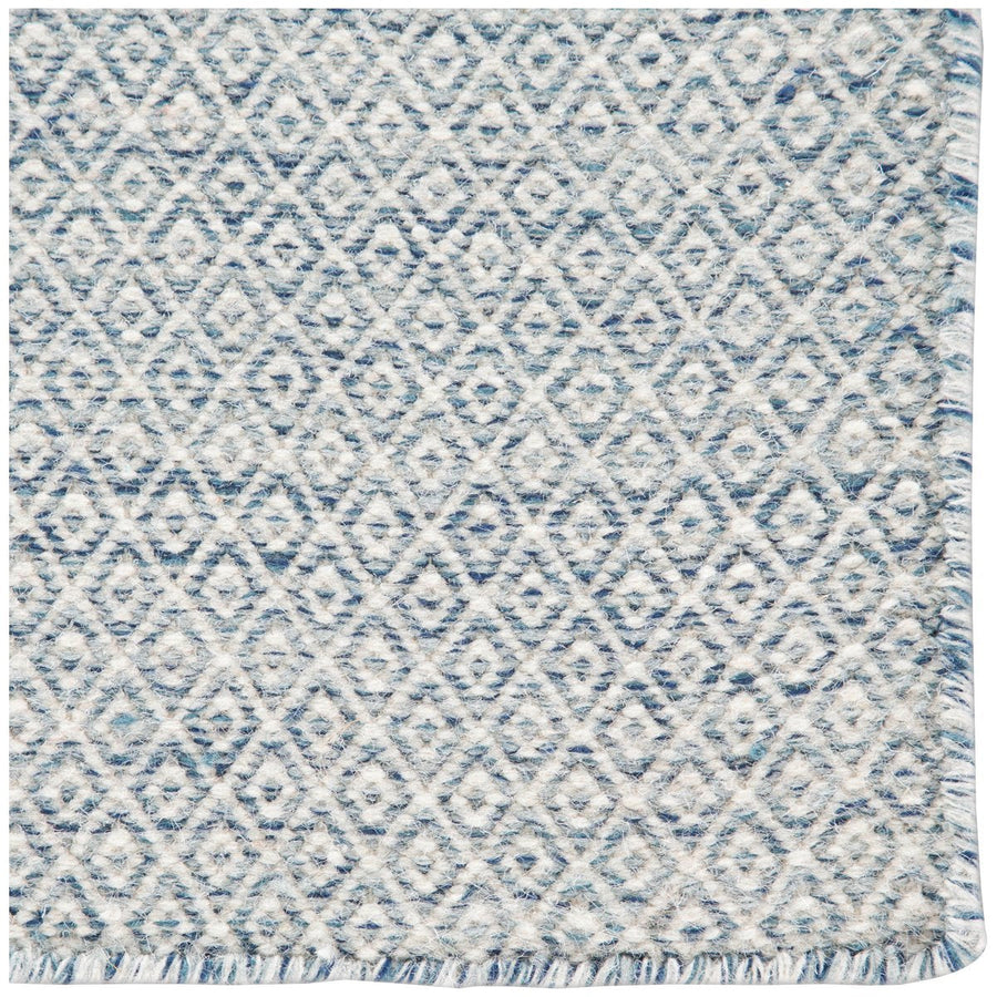 Jaipur Poise Glace Geometric Trellis Light Blue Ivory POE05 Rug