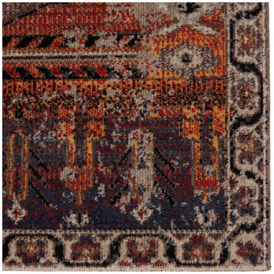 Jaipur Polaris Cicero Medallion Tribal Multicolor Orange POL40 Rug