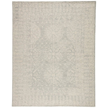 Jaipur Province Linde Medallion Gray White PRO01 Rug