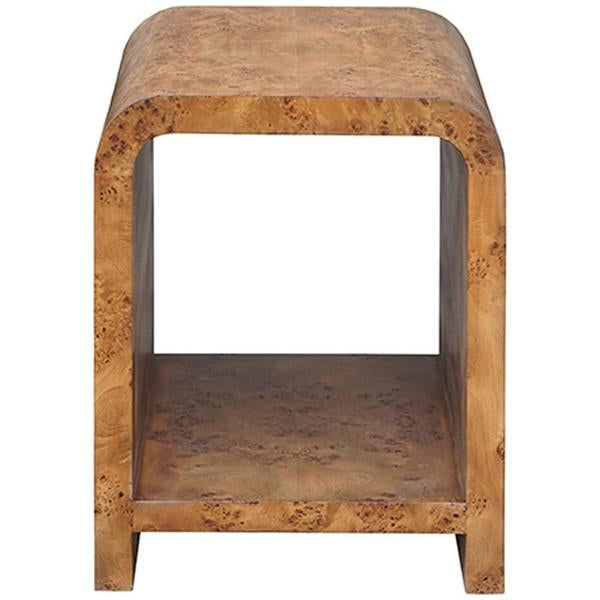 Worlds Away Waterfall Edge 2-Tier Side Table