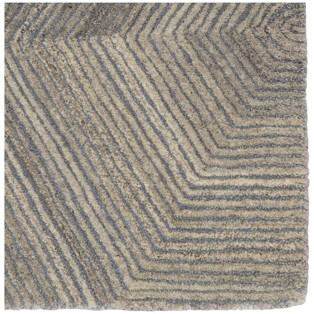 Jaipur Pathways by Verde Home Rome Geometric Gray PVH04 Rug