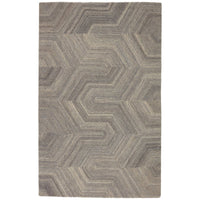 Jaipur Pathways by Verde Home Rome Geometric Gray PVH04 Rug