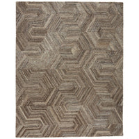 Jaipur Pathways by Verde Home Rome Geometric Brown PVH05 Rug