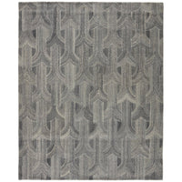 Jaipur Pathways by Verde Home Manhattan Trellis Gray PVH08 Rug