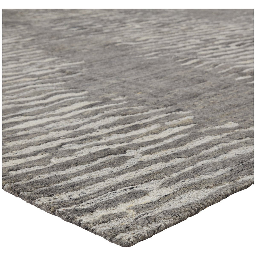 Jaipur Pathways by Verde Home Stockholm Abstract Gray PVH10 Rug