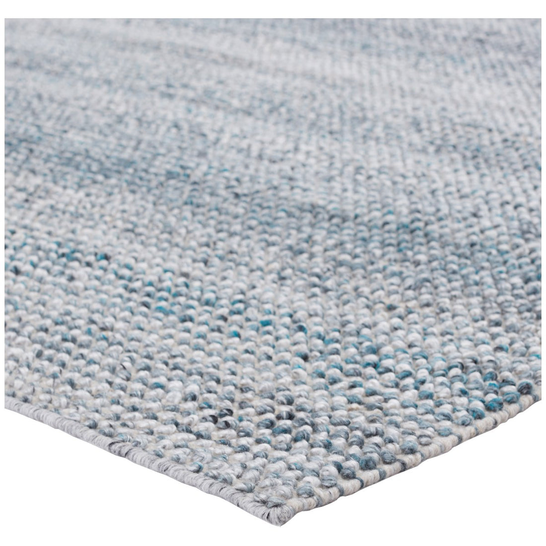 Jaipur Rebecca Crispin Solid Textured Blue White RBC08 Rug