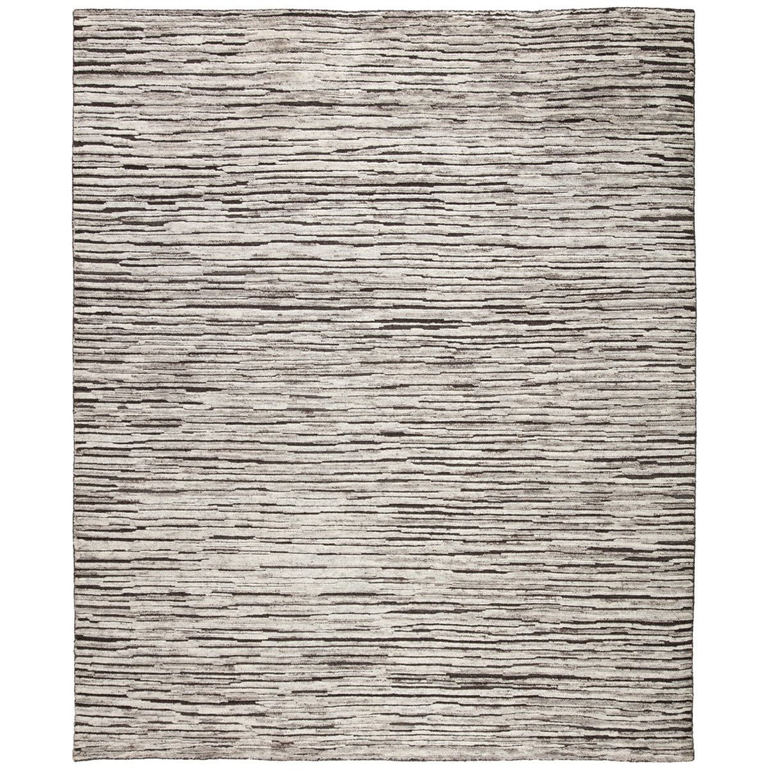 Jaipur Reign Ramsay Stripes Dark Gray Ivory REI13 Rug