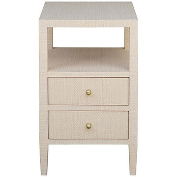 Worlds Away 2-Drawer Side Table