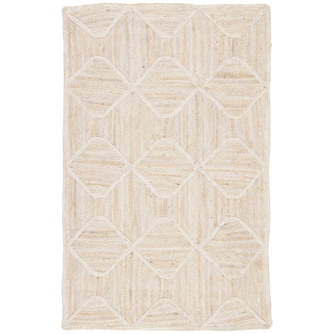 Jaipur Naturals Tobago Sisal Bow Trellis Ivory Beige NAT41 Rug