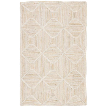 Jaipur Naturals Tobago Sisal Bow Trellis Ivory Beige NAT41 Rug