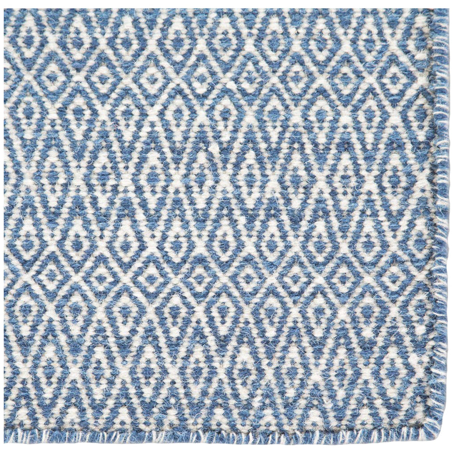 Jaipur Poise Eulalia Geometric Blue Ivory POE02 Rug