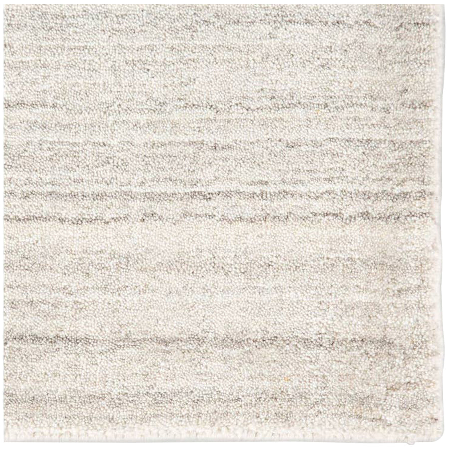 Jaipur Lefka Bellweather Solid Ivory Light Gray LEF06 Rug