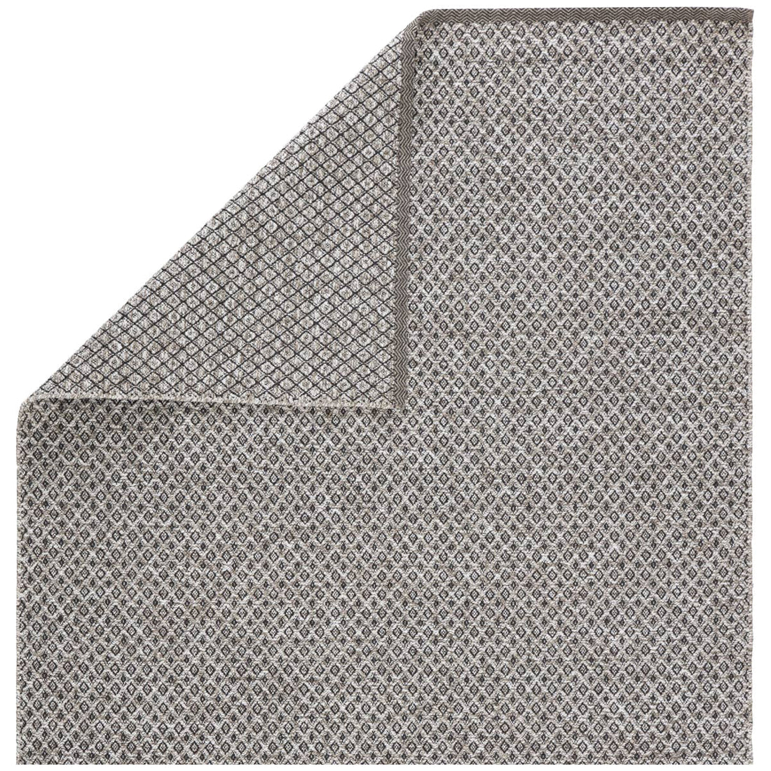 Jaipur Geometric Pattern Gray Neutral Polypropylene NIR02 Rug