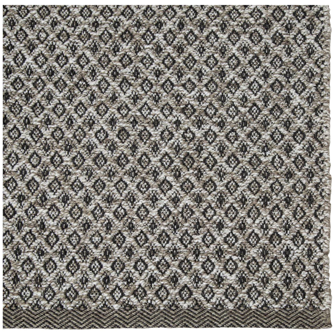 Jaipur Geometric Pattern Gray Neutral Polypropylene NIR02 Rug