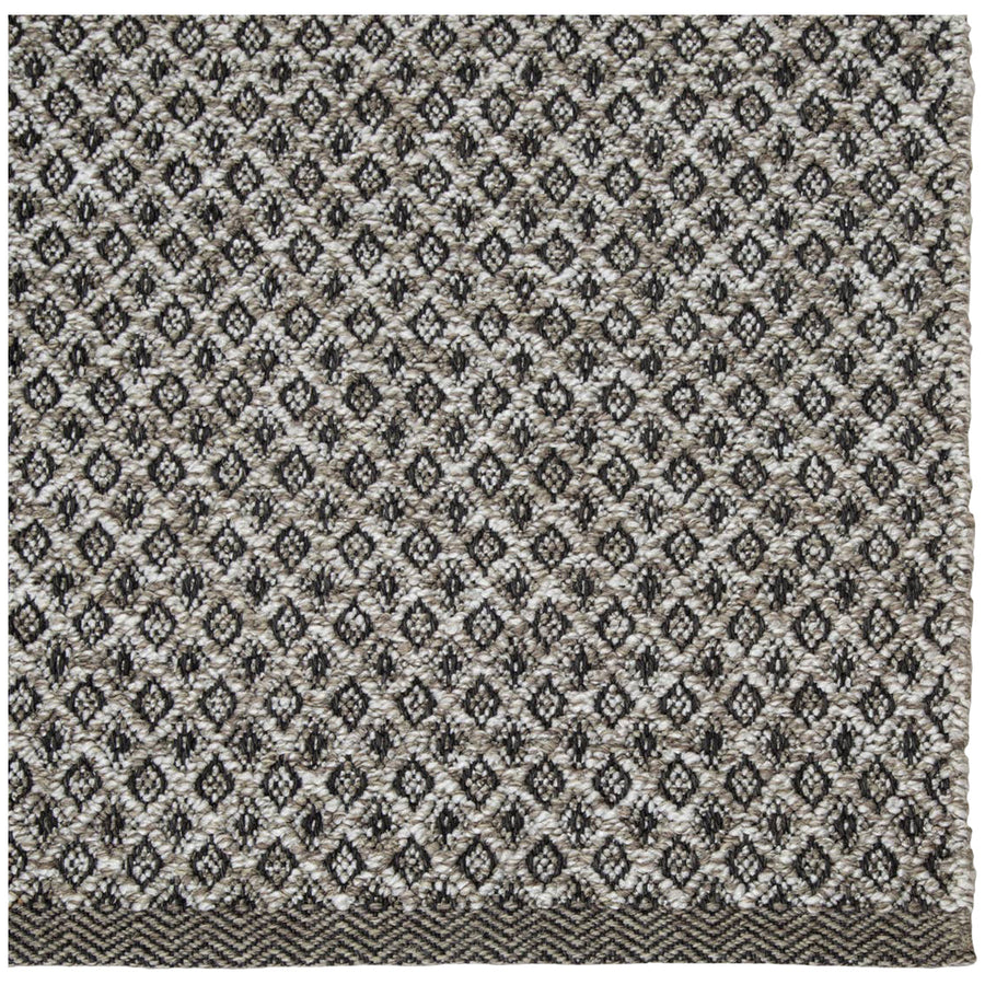 Jaipur Geometric Pattern Gray Neutral Polypropylene NIR02 Rug