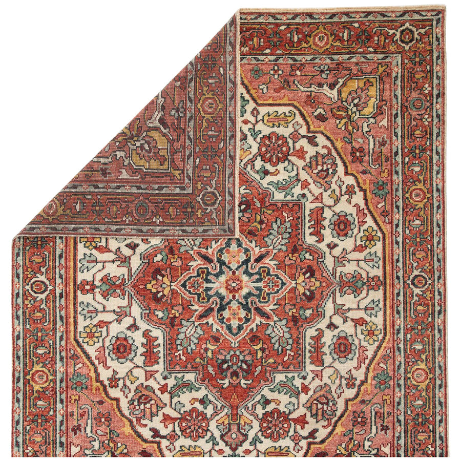 Jaipur Salinas Tavola Medallion Pink Multicolor SLN04 Rug