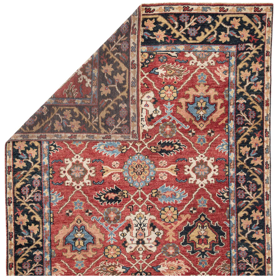 Jaipur Salinas Aika Medallion Red Multicolor SLN02 Rug