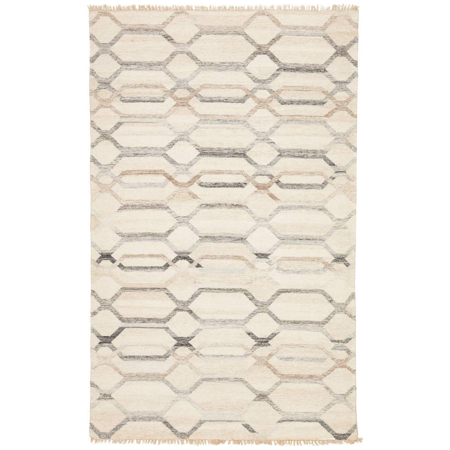 Jaipur Anatolia Laveer Trellis Ivory Light Gray AT17 Rug