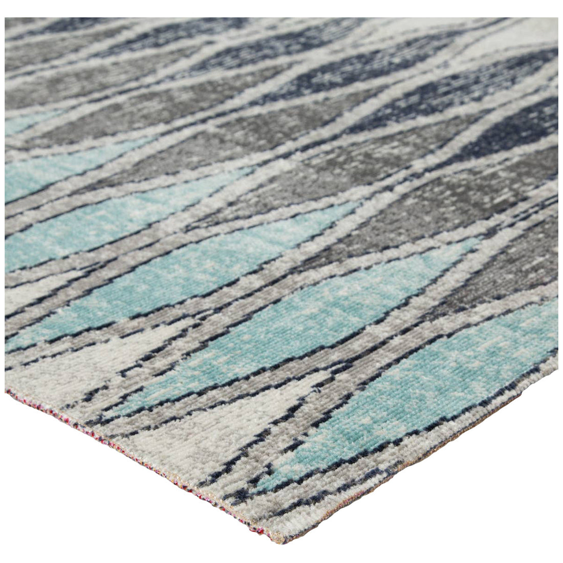 Jaipur Polaris Norwich Geometric Gray Blue POL02 Rug