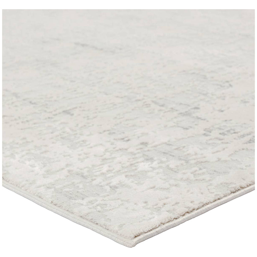 Jaipur Cirque Arvo Abstract CIQ08 Silver/White Area Rug