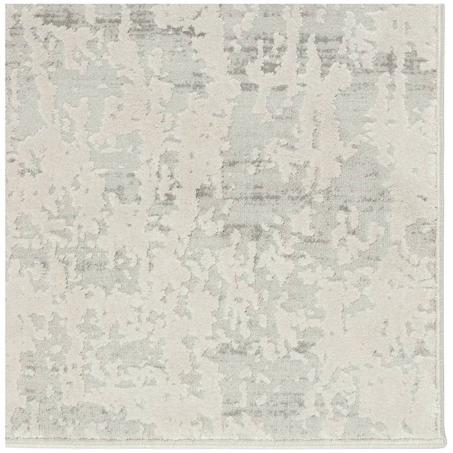 Jaipur Cirque Arvo Abstract CIQ08 Silver/White Area Rug