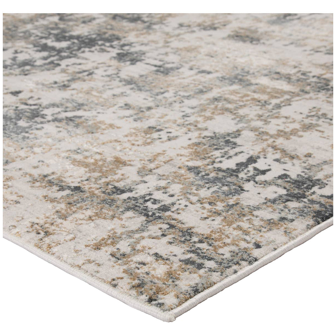 Jaipur Cirque Arvo Abstract CIQ09 White/Dark Gray Area Rug