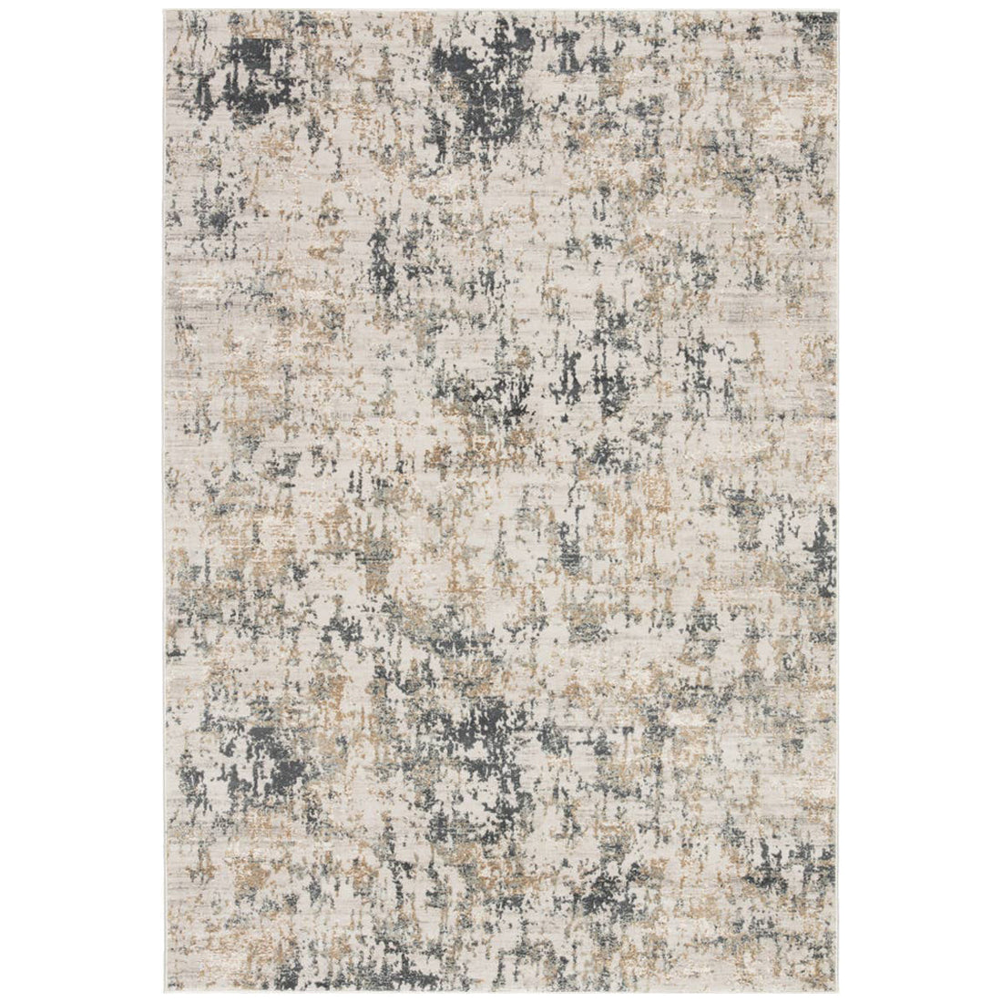 Jaipur Cirque Arvo Abstract CIQ09 White/Dark Gray Area Rug