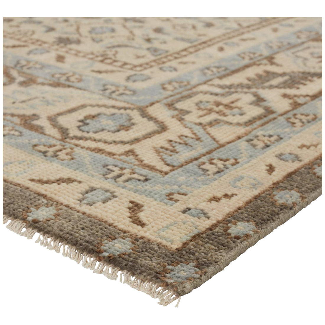 Jaipur Salinas Farwell Medallion Blue Ivory SLN06 Rug