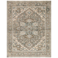 Jaipur Salinas Willa Medallion Gray Blue SLN07 Rug