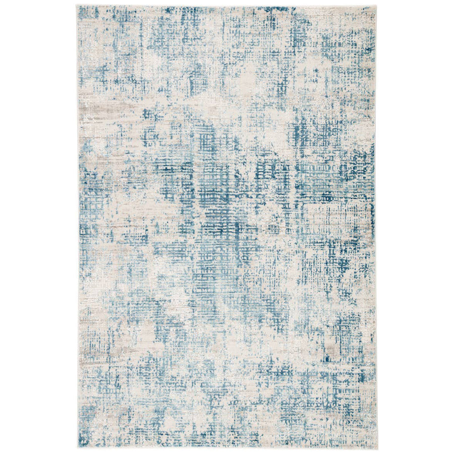 Jaipur Cirque Eero Abstract Blue Ivory CIQ21 Rug