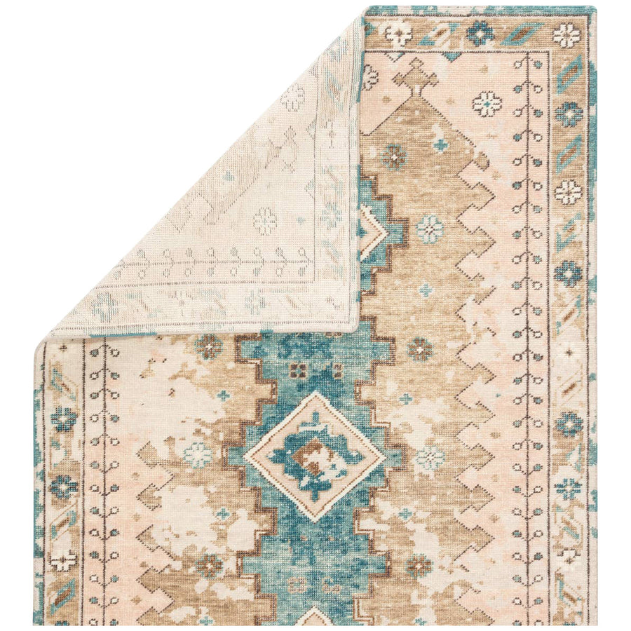 Jaipur Kai Pathos Medallion Pink Blue KAI09 Rug