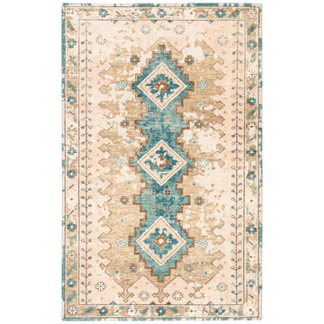 Jaipur Kai Pathos Medallion Pink Blue KAI09 Rug