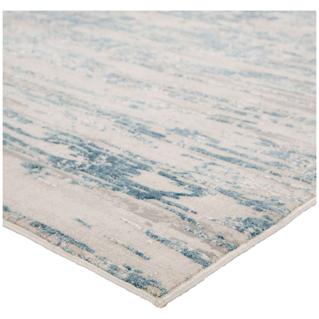 Jaipur Cirque Celil Abstract Ivory Blue CIQ25 Rug