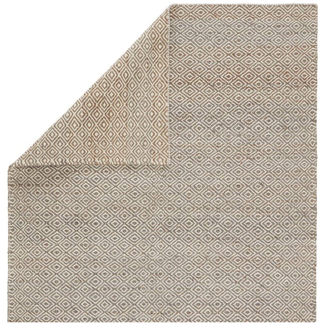 Jaipur Naturals Ambary Wales White/Medium Gray AMB02 Area Rug